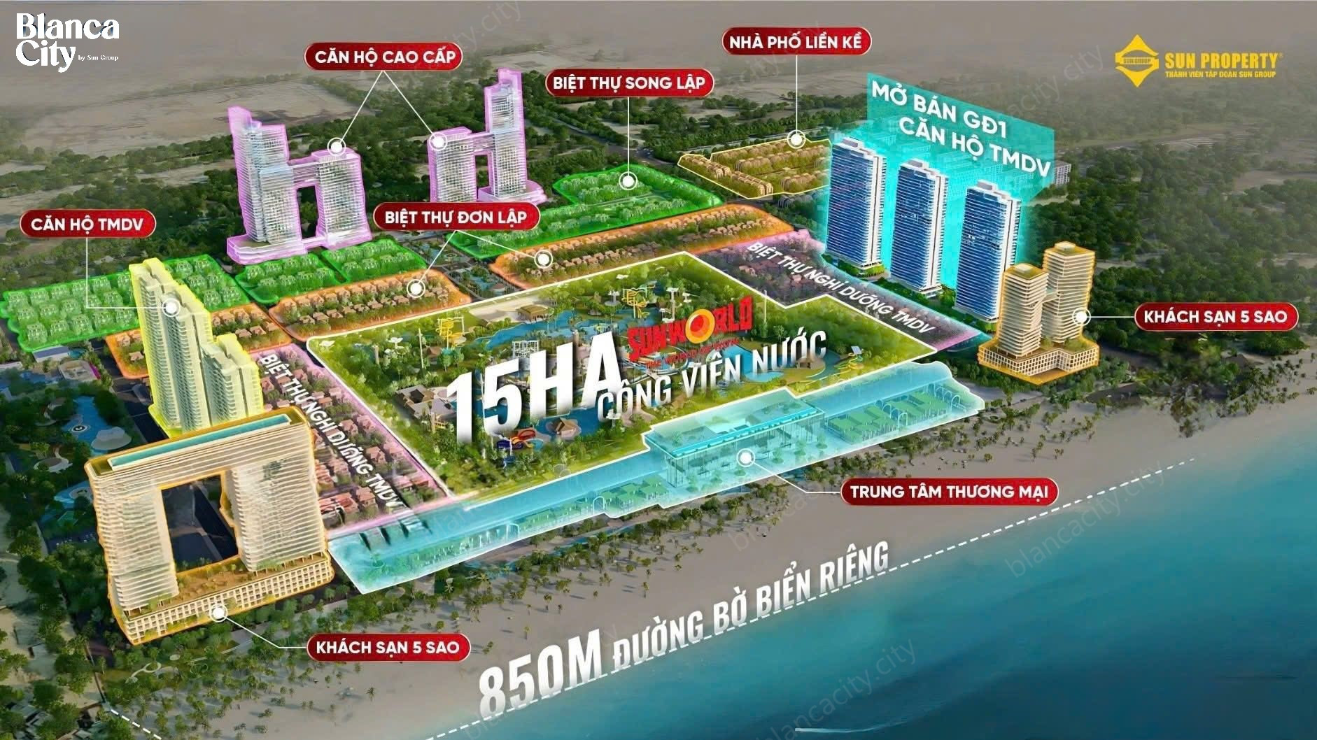 Mặt Bằng Blanca City Vũng Tàu