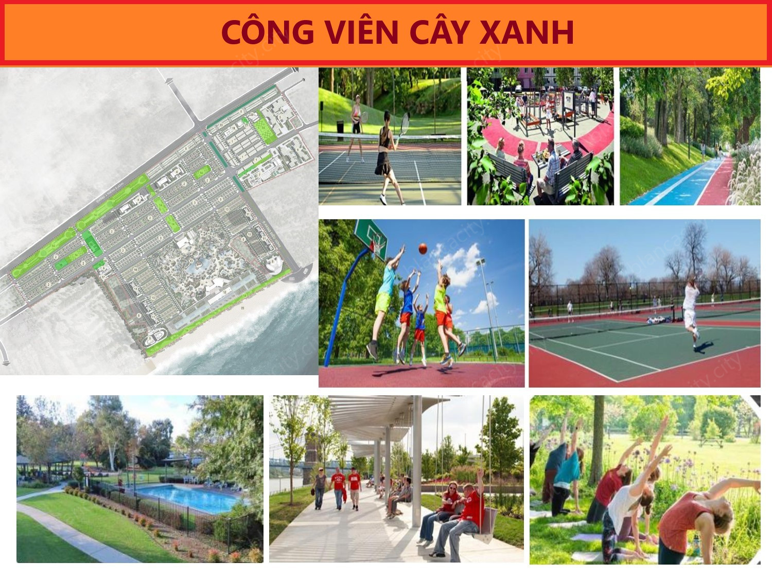 Mặt Bằng Cây Xanh