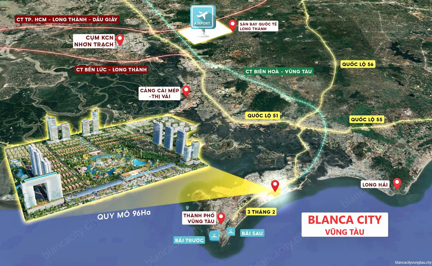 Vị Trí Blanca City ở đâu