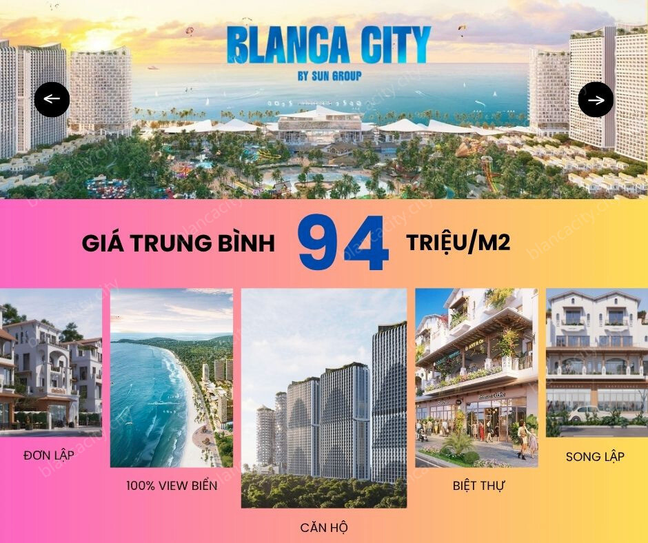Giá Bán Trung Bình Cao Tầng Blanca City